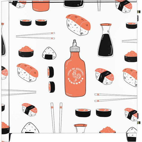 Sushi Foodie Corsair 4000D Tempered Glass Mid-Tower ATX Case Skin