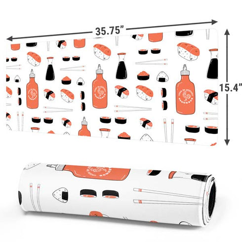 Sushi Foodie Gaming Mouse Pad