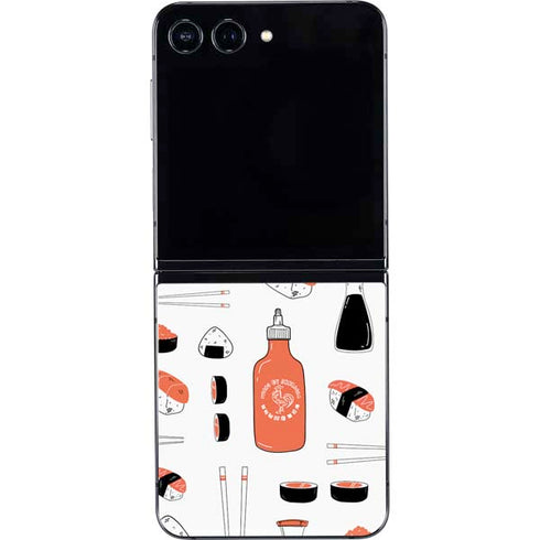 Sushi Foodie Galaxy Z Flip5 5G Skin