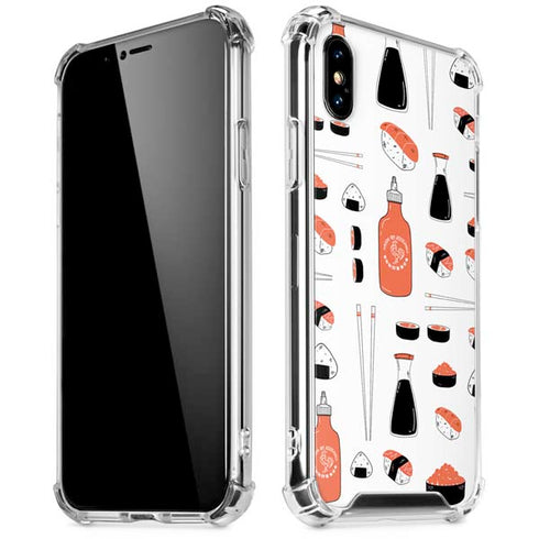 Sushi Foodie iPhone XS Max Clear Case