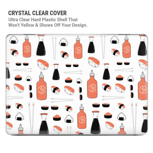 Sushi Foodie MacBook Air 15in (2023-2025) Case plus Skin