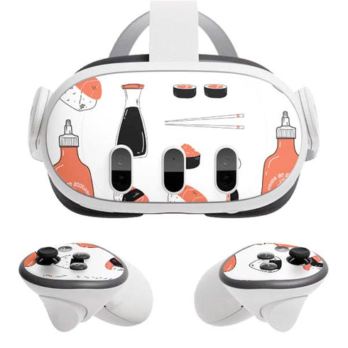 Sushi Foodie Meta Quest 3 Skin