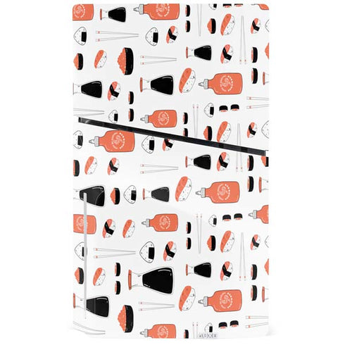 Sushi Foodie PS5 Slim Disk Bundle Skin