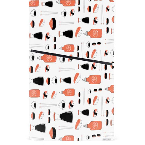 Sushi Foodie PS5 Slim Digital Edition Console Skin