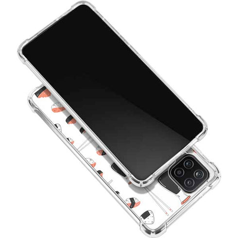 Sushi Foodie Galaxy A12 Clear Case