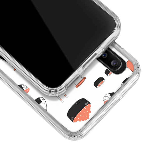 Sushi Foodie Galaxy A20 Clear Case