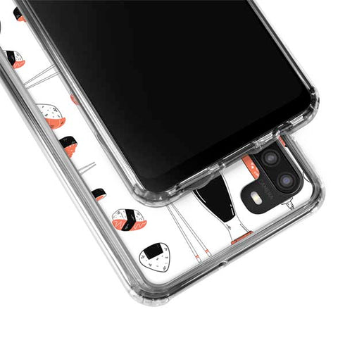 Sushi Foodie Galaxy A21 Clear Case