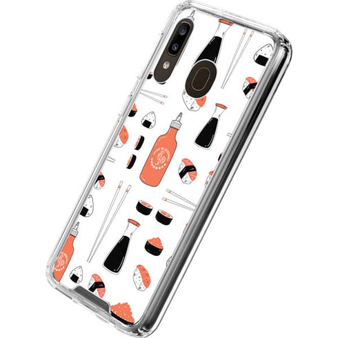 Sushi Foodie Galaxy A30 Clear Case