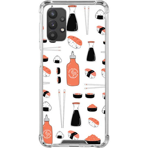 Sushi Foodie Galaxy A32 5G Clear Case