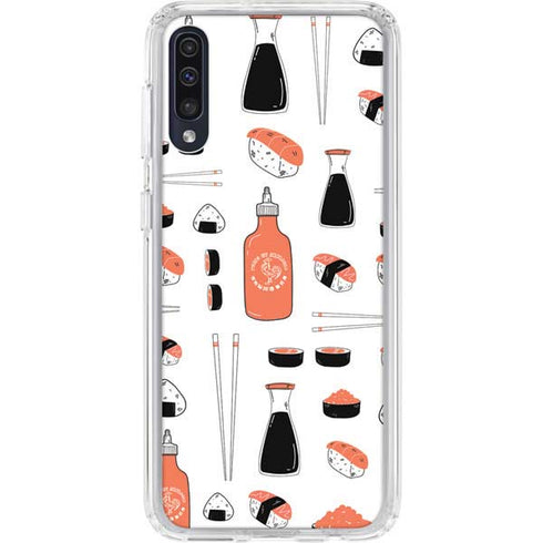 Sushi Foodie Galaxy A50 Clear Case