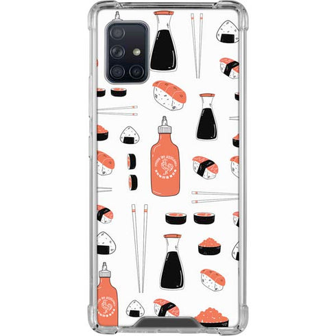 Sushi Foodie Galaxy A51 5G Clear Case