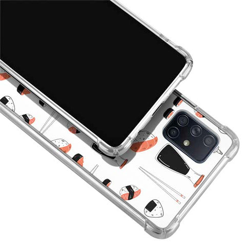 Sushi Foodie Galaxy A71 5G Clear Case