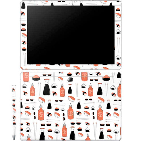 Sushi Foodie Galaxy Book 12in Skin