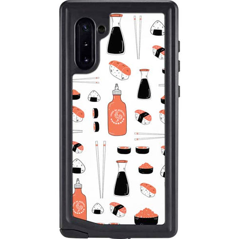 Sushi Foodie Galaxy Note 10 Waterproof Case