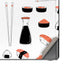 Sushi Foodie Galaxy Note20 5G Skin