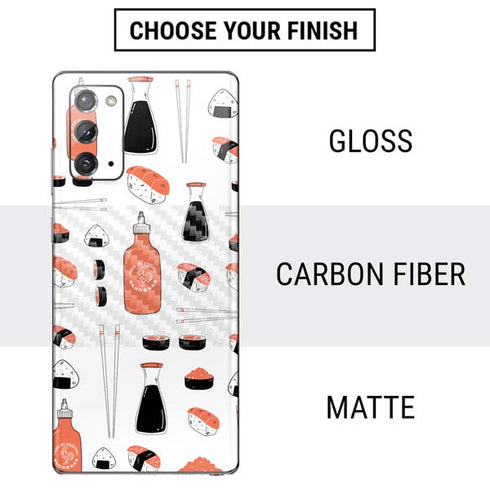 Sushi Foodie Galaxy Note20 5G Skin