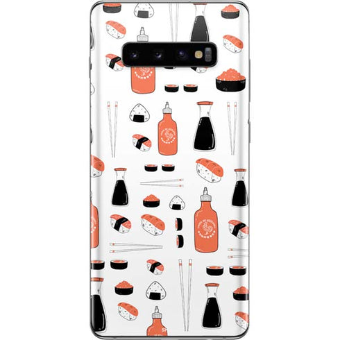 Sushi Foodie Galaxy S10 Plus Skin