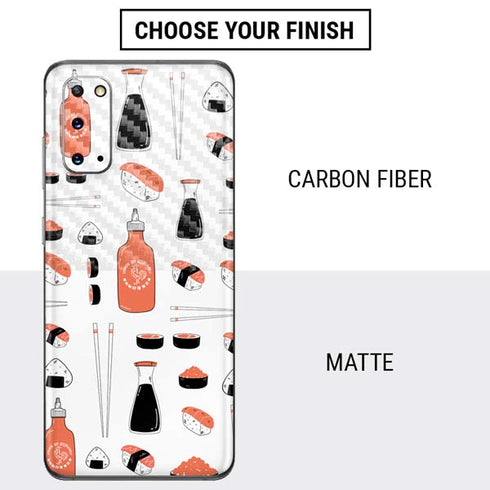 Sushi Foodie Galaxy S20 Skin