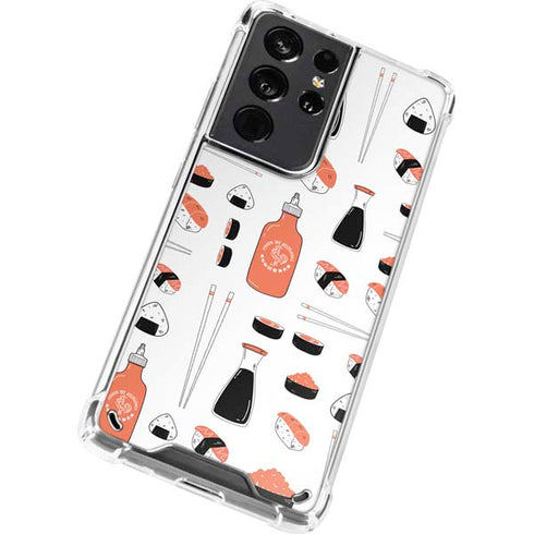 Sushi Foodie Galaxy S21 Ultra 5G Clear Case