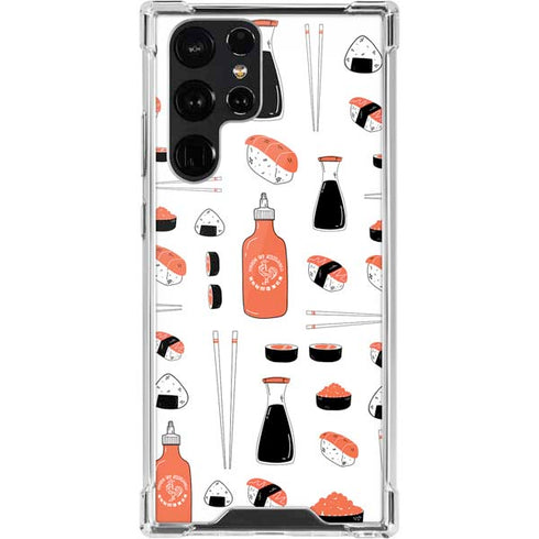 Sushi Foodie Galaxy S22 Ultra Clear Case
