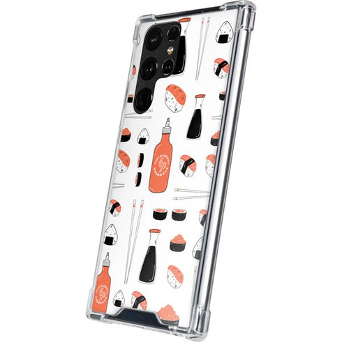 Sushi Foodie Galaxy S22 Ultra Clear Case