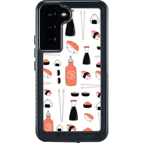 Sushi Foodie Galaxy S23 Plus Waterproof Case