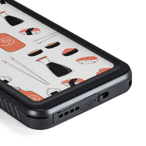Sushi Foodie Galaxy S23 Waterproof Case