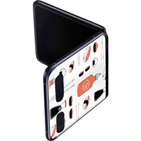Sushi Foodie Galaxy Z Flip Skin