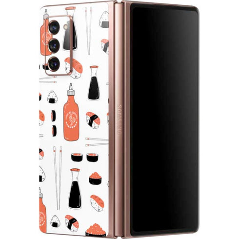 Sushi Foodie Galaxy Z Fold2 5G Skin