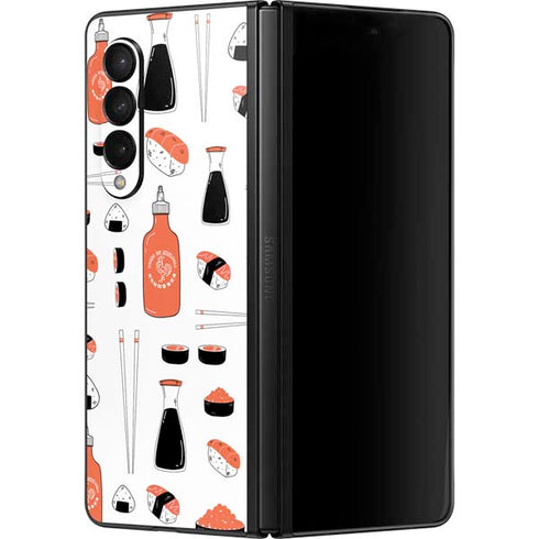 Sushi Foodie Galaxy Z Fold3 5G Skin