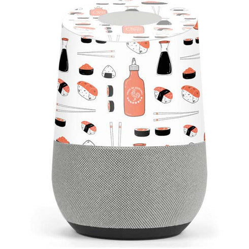 Sushi Foodie Google Home Skin