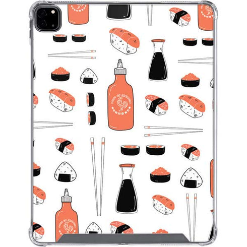 Sushi Foodie iPad Pro 12.9in (2020) Clear Case