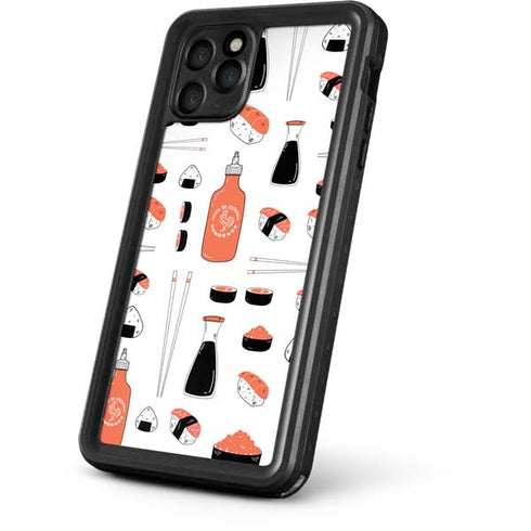 Sushi Foodie iPhone 11 Pro Max Waterproof Case