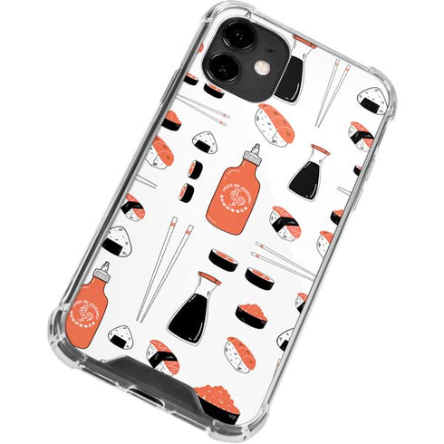 Sushi Foodie iPhone 12 Clear Case