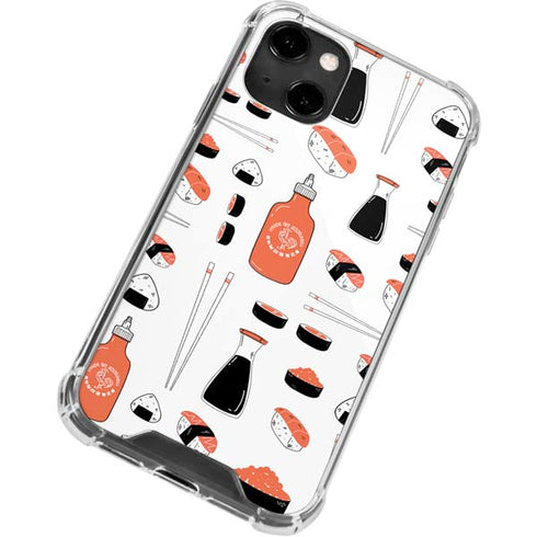 Sushi Foodie iPhone 14 Clear Case