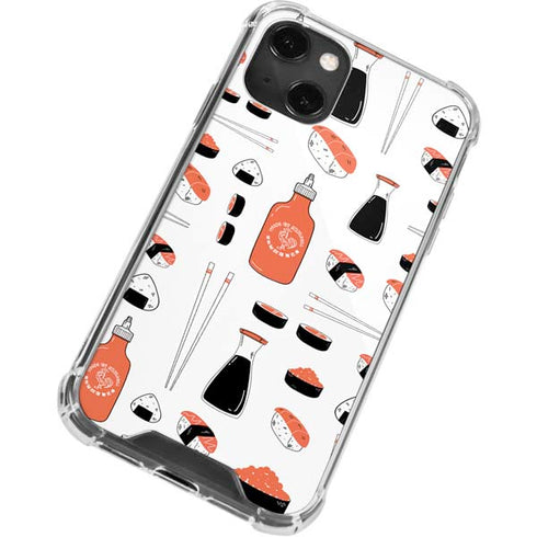 Sushi Foodie iPhone 14 Plus Clear Case