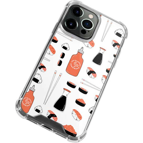 Sushi Foodie iPhone 15 Pro Clear Case