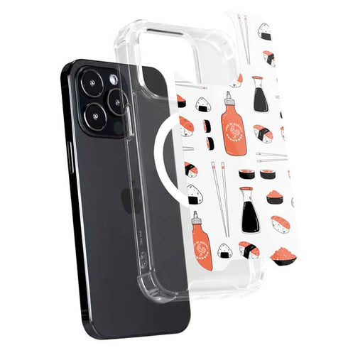 Sushi Foodie iPhone 15 Pro MagSafe Case