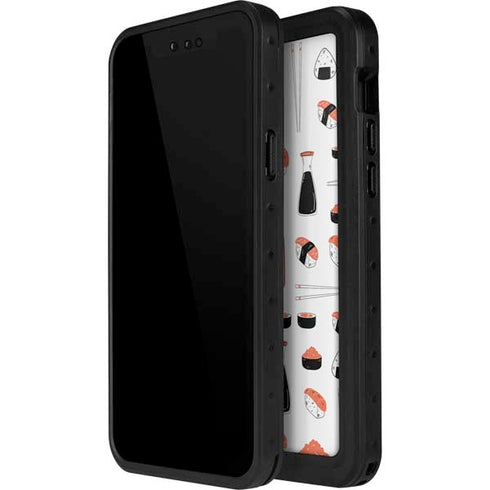 Sushi Foodie iPhone 14 Pro Max Waterproof Case