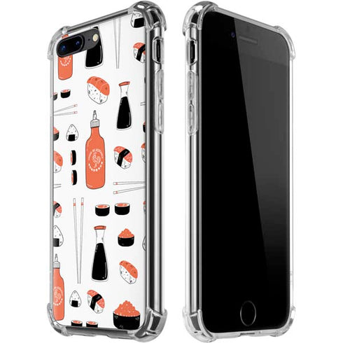 Sushi Foodie iPhone 7/8 Plus Clear Case
