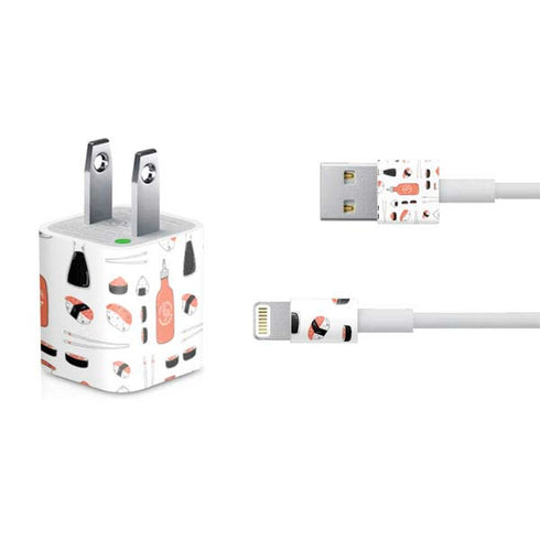 Sushi Foodie iPhone Charger (5W USB) Skin
