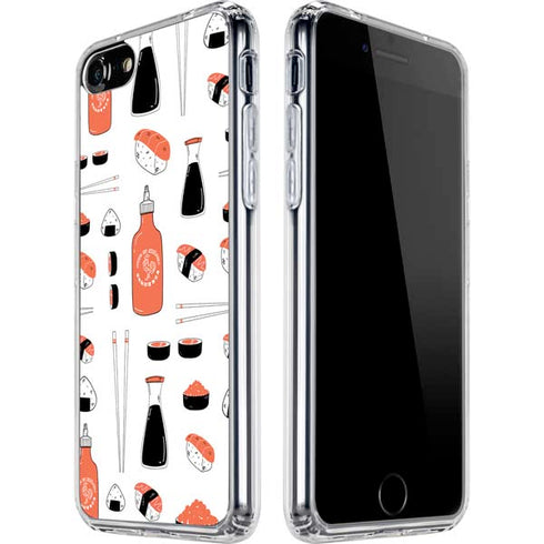 Sushi Foodie iPhone SE (2nd & 3rd Gen) Clear Case