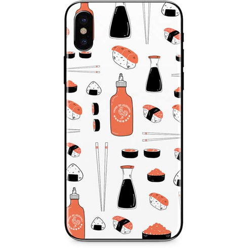 Sushi Foodie iPhone XS Skin