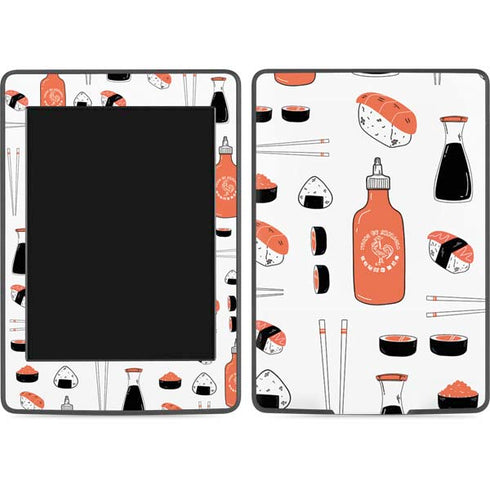 Sushi Foodie Amazon Kindle Skin