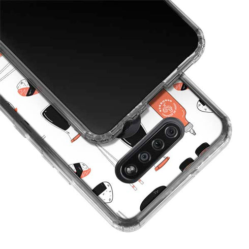 Sushi Foodie LG K51/Q51 Clear Case