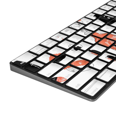 Sushi Foodie Magic Keyboard with Numeric Keypad Skin