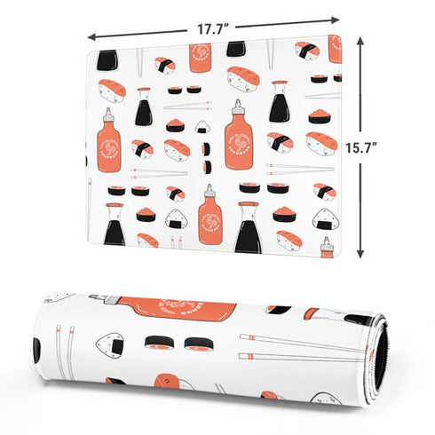 Sushi Foodie Gaming Mouse Pad