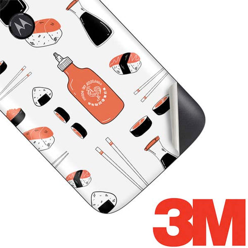 Sushi Foodie Moto E5 Play Skin