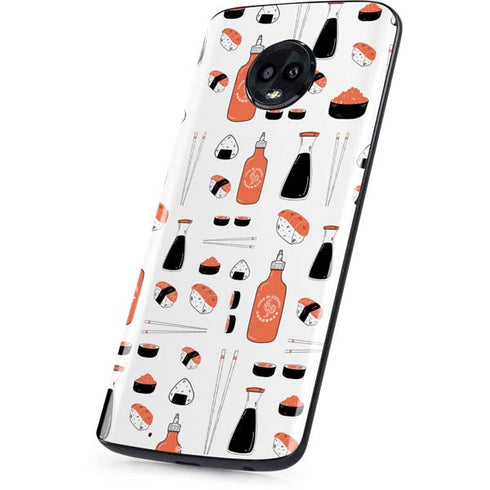Sushi Foodie Moto G6 Skin