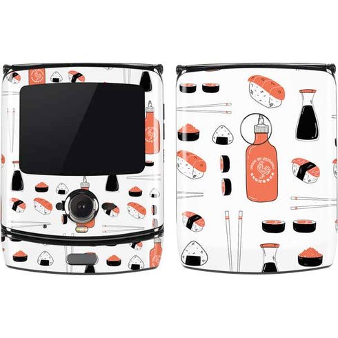 Sushi Foodie Motorola RAZR Skin